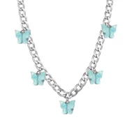 Łańcuszki - Naszyjnik łańcuch - motyle - miniaturka - grafika 1