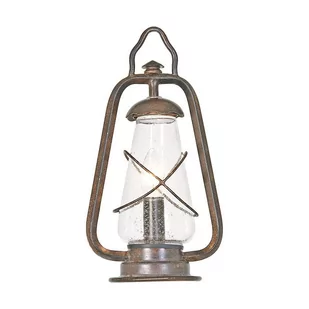 Elstead Lighting Lampa na cokół MINERS w stylu lampy górniczej - Lampy ogrodowe - miniaturka - grafika 1