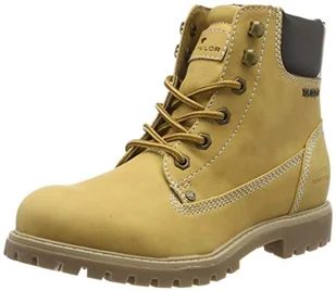 TOM TAILOR Damskie sztyblety 7990101, beżowy - beżowy Camel 00070-42 EU - Botki damskie - miniaturka - grafika 1