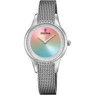 Zegarki damskie - Festina Mademoiselle 20494/9 zegarek damski na bransolecie z tarczą ombre - miniaturka - grafika 1
