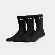 Skarpetki damskie - NIKE 3-PACK CUSHIONED CREW SOCKS  CZARNY SX7664-010 - Nike - miniaturka - grafika 1