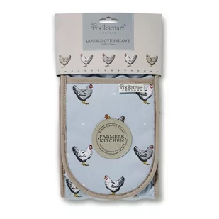 Podwójna bawełniana rękawica kuchenna Cooksmart ® Farmers Kitchen - Fartuchy i rękawice kuchenne - miniaturka - grafika 1