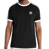 Koszulki męskie - Adidas czarna koszulka t-shirt męski klasyczny bawełna 3-Stripes IA4845 XXL - miniaturka - grafika 1