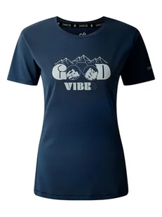 Dare 2b Koszulka funkcyjna "Tranquility III Tee" w kolorze granatowym - Koszulki sportowe damskie - miniaturka - grafika 1