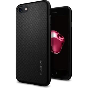 Spigen Etui Liquid Armor do iPhone 7 black - Etui i futerały do telefonów - miniaturka - grafika 2