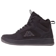 Buty sportowe męskie - Buty Kappa Shab Fur 243046FUR-1111 - czarne - miniaturka - grafika 1