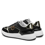 Sneakersy damskie - Sneakersy Pinko Gem 01 SS0019 P027 Czarny - miniaturka - grafika 1