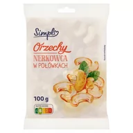 Bakalie - Simpl Orzechy nerkowca w połówkach 100 g - miniaturka - grafika 1