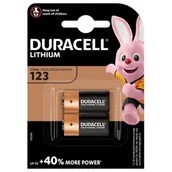 Baterie i akcesoria - Duracell CR123A Ultra 2szt blister - miniaturka - grafika 1