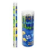 Szkolne artykuły papiernicze - OLOWEK Z GUM HB DINO STK TUB A 48 288/1440 - miniaturka - grafika 1