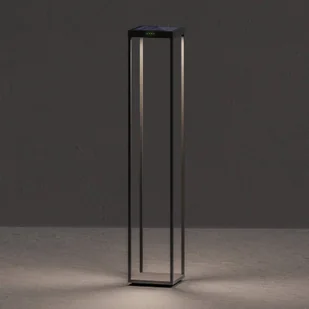 KLEWE Lampa solarna LED RADIA MEGA, antracyt, 110 cm, aluminium IP65 - Lampy ogrodowe - miniaturka - grafika 1