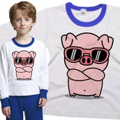 Piżamy dla dziewczynek - Piżama dziecięca Świnia Świnka Foch 86/92 - VoloDonum - miniaturka - grafika 1