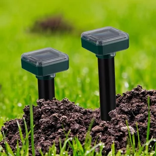 Lumarko Solarne odstraszacze kretów, 2 szt. 435242 VidaXL - Zwalczanie i odstraszanie szkodników - miniaturka - grafika 1