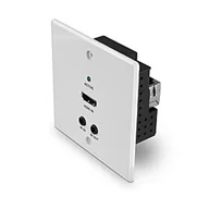 Złącza, przejściówki, adaptery - Lindy 38348 przedłużacz AV Nadajnik AV Biały - miniaturka - grafika 1