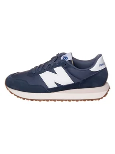 New Balance Skórzane sneakersy "237" w kolorze granatowym - Trampki damskie - miniaturka - grafika 1