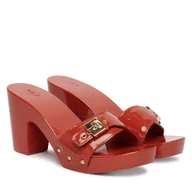 Klapki i japonki damskie - Klapki Scholl Pescura Cameron F32298 Brązowy - miniaturka - grafika 1