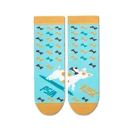 Skarpetki dla dzieci - Kolorowe skarpetki dziecięce r.30-35 z zabawnym napisem "Psia kość" - miniaturka - grafika 1