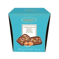 Bombonierki i czekoladki - P.EXCEL CHOC&PLUS MILK SŁ.KARMEL 107G - miniaturka - grafika 1
