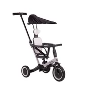 Rowerki trójkołowe - Rowerek trójkołowy/biegowy MIKE PRO 6w1 z daszkiem - COOL GREY - miniaturka - grafika 1