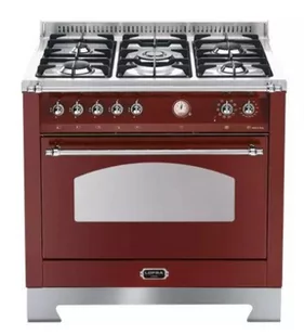 Kuchenka gazowo-elektryczna Lofra Dolcevita 90 Burgund RRG96MFT/CI/Chrome - Kuchenki gazowo-elektryczne - miniaturka - grafika 1