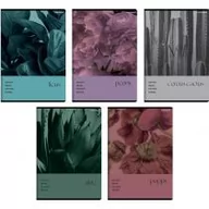 Zeszyty szkolne - Top-2000 Zeszyt A5/96K kratka Botany (5szt) TOP2000 - miniaturka - grafika 1