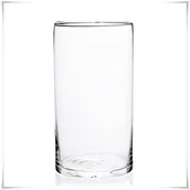 Wazony i flakony - Wazon szklany cylinder H-29 D-16 zat. - miniaturka - grafika 1