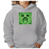 Bluzy dla dziewczynek - BLUZA DZIECIĘCA MINECRAFT 110-116 DLA DZIEWCZYNKI CHŁOPCA PREZENT - miniaturka - grafika 1
