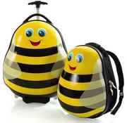 Walizki dla dzieci - Heys Walizka i plecak dla dzieci Heys - bumble bee 13030-3086-00 - miniaturka - grafika 1