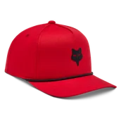 Czapki damskie - Czapka z Daszkiem FOX FOX Head Rope Ognisty czerwonyOnesize - miniaturka - grafika 1