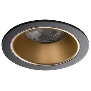 Pierścień oprawy punktowej KANLUX Glozo DSO G/B 36224 Czarno-złoty - Lampy sufitowe - miniaturka - grafika 1