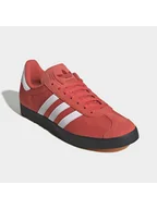 Trampki damskie - adidas Skórzane sneakersy "Gazelle" w kolorze pomarańczowym - miniaturka - grafika 1