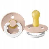 Smoczki uspokajające - BIBS Blush Glow in Dark m Smoczek Uspokajający Kauczuk Hevea - miniaturka - grafika 1