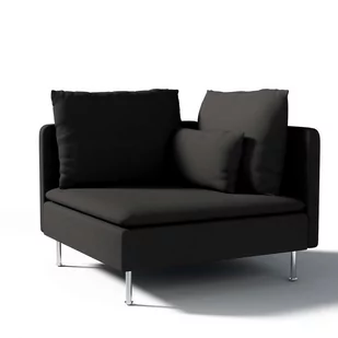 Dekoria pl pl Pokrowiec na sekcję narożną Söderhamn Shadow Grey grafitowy) 99 x 99 x 83 cm Cotton Panama 1008-702-08 - Pokrowce na meble - miniaturka - grafika 1