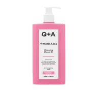 Kosmetyki do kąpieli - Q+A Vit. A.C.E - Odżywczy olejek do mycia ciała z witaminami A, C, E 250ml - miniaturka - grafika 1