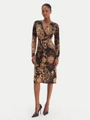 Sukienki - Rinascimento Sukienka koktajlowa CFC0020153002 Czarny Slim Fit - miniaturka - grafika 1