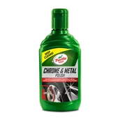 Kosmetyki samochodowe - Mleczko do Czyszczenia Chromu i Stali Turtle Wax 300 ml - miniaturka - grafika 1