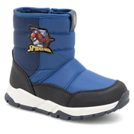 Buty dla chłopców - Botki Spiderman Ultimate AW23-316SPDRMV Niebieski - miniaturka - grafika 1