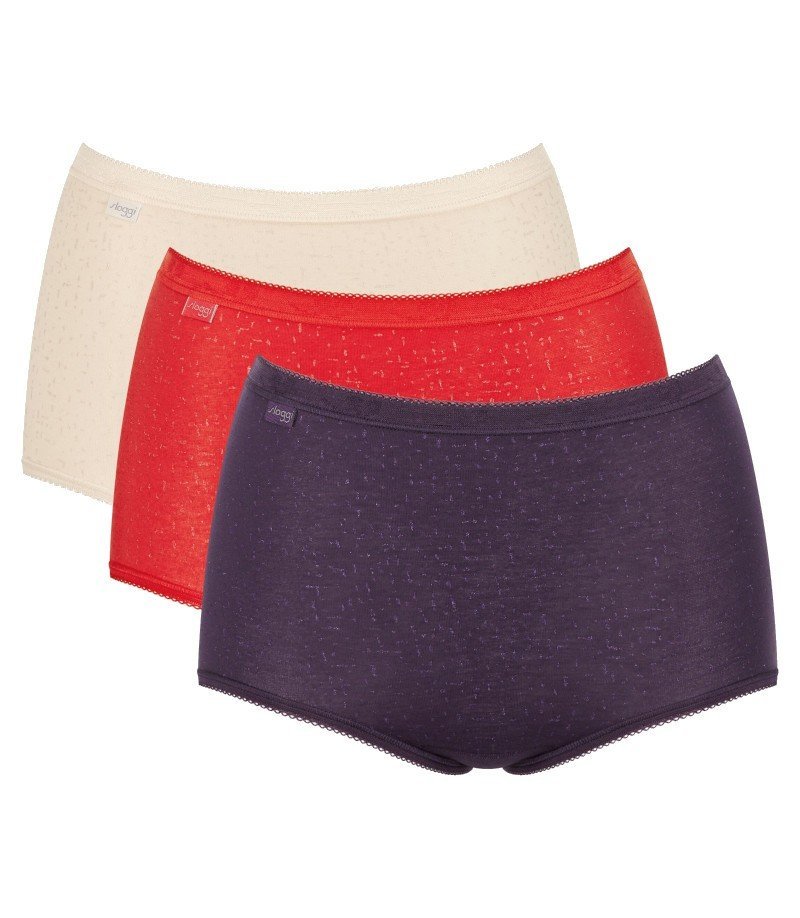 3 x Majtki damskie sloggi Basic+ Maxi C3P-40