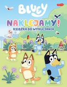 Kolorowanki, wyklejanki - Naklejamy! Bluey. Książka do wyklejania - miniaturka - grafika 1