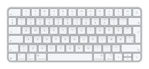 Apple Magic klawiatura Uniwersalne USB + Bluetooth QZERTY Duński Biały MXCL3DK/A - Klawiatury - miniaturka - grafika 1