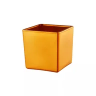 Świeczniki - Świecznik kwadrat Ambition Gold Deco 10cm złoty - miniaturka - grafika 1