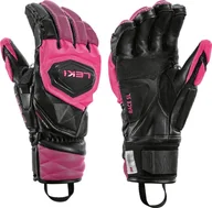 Rękawice narciarskie - LEKI RĘKAWICE WCR Venom SL 3D black-pink 7.0 - miniaturka - grafika 1