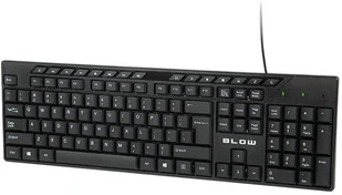 blow kp-122 usb czarna 84-226 - Klawiatury - miniaturka - grafika 1