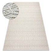 Dywany - Dywan JERSEY 19243 krem - Jodełka, pętelkowy, strukturalny BOHO beżowy 120x170 cm - miniaturka - grafika 1