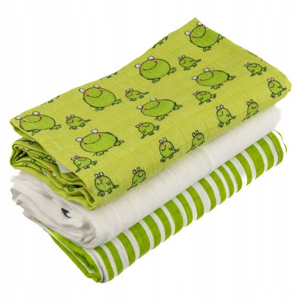 Pieluchy Pieluszki Muślinowe Premium 3 Szt 80x80cm