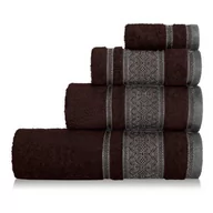 Ręczniki - Ręcznik 50 x 90 Bawełna Panama 500g/m2 Brązowy - miniaturka - grafika 1