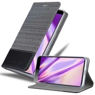 Etui i futerały do telefonów - Etui ochronne Cadorabo do Sony Xperia 10 PLUS w kolorze szarym etui na telefon komórkowy pokrowiec na książkę - miniaturka - grafika 1
