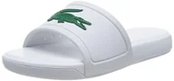 Buty dla dziewczynek - Lacoste Unisex Baby 45cui0011 klapki i sandały, Wht Grn, 21 EU - miniaturka - grafika 1
