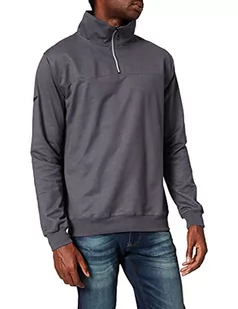 Trigema Bluza męska, Fioletowy (mauve-melange 692), S - Bluzy męskie - miniaturka - grafika 1