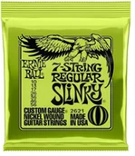 Struny gitarowe  - Ernie Ball Slinky 7string 010 gitara elektryczna  056  struny 2621 - miniaturka - grafika 1